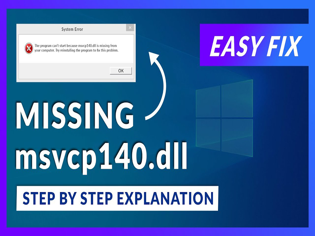 How to Solve msvcp140.dll missing on Your Computer?